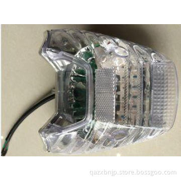 NXR150 Integrated Motorcycle Tail Lights Transparent Spare